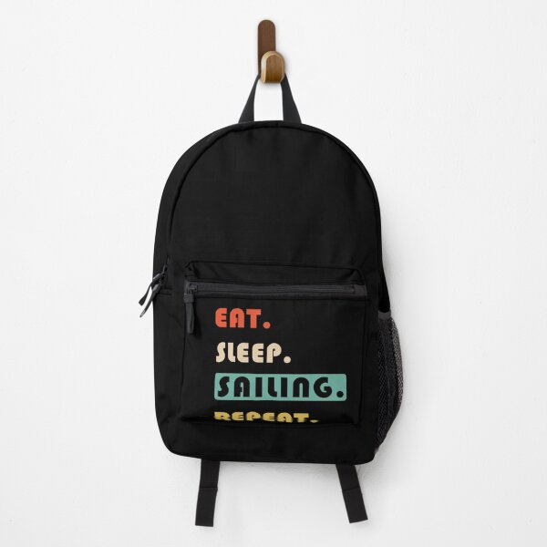Item preview, EAT SLEEP SAILING REPEAT designed and sold by lauricecmd.
