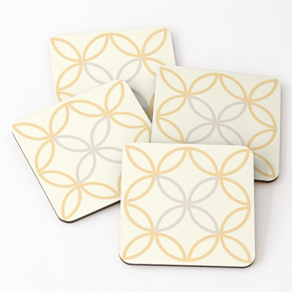 Item preview, Geometric Pattern: Circle Nested Outline: Manuka designed and sold by Red Wolf.