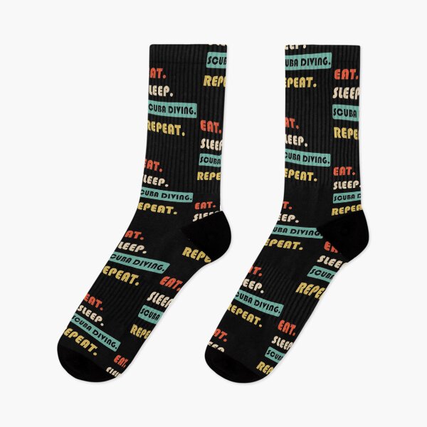 Item preview, EAT SLEEP SCUBA DIVING REPEAT designed and sold by lauricecmd.
