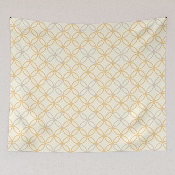 Item preview, Geometric Pattern: Circle Nested Outline: Manuka designed and sold by Red Wolf.