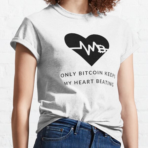 Bitcoin Heart Classic T-Shirt