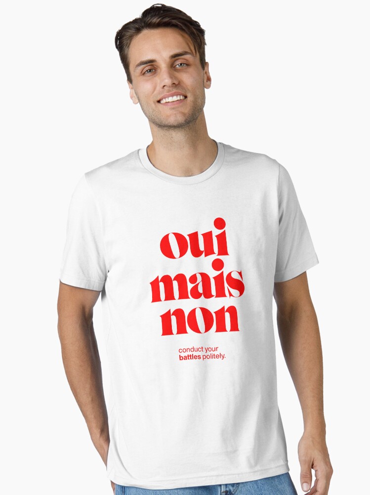 Purple T Shirt Oui Mais Non Oui Mais Non Oui Non Tshirt HUSH Oui - Main Image