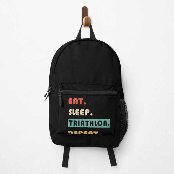 Item preview, EAT SLEEP TRIATHLON REPEAT designed and sold by lauricecmd.