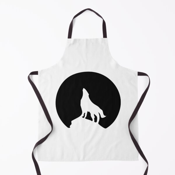 Item preview, Howling Wolf full moon eclipse galaxy space werewolf Gift Premium Apparel Funny Holiday Xmas designed and sold by DesignByHeartUK.