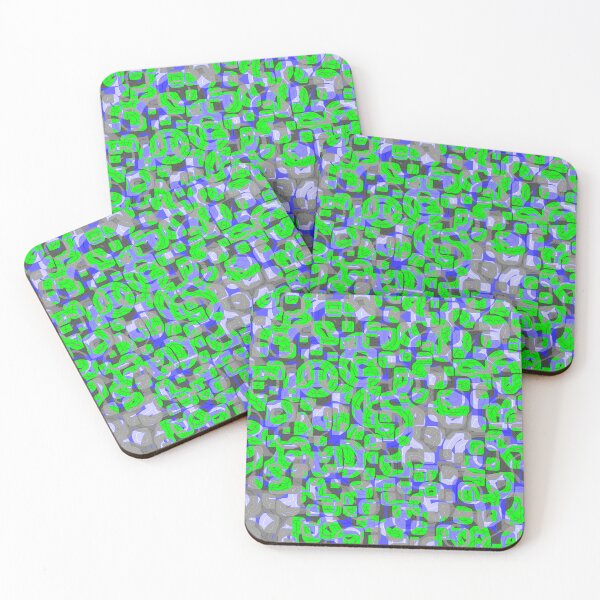 Item preview, crypto jungle - abstract pattern designed and sold by Xdelacra.