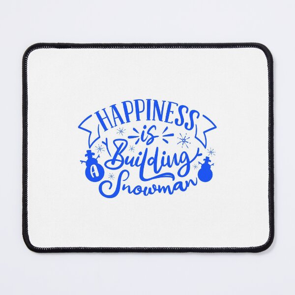 Item preview, Happiness Is Building A Snowman Quote designed and sold by Open Canvas.