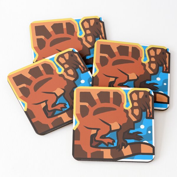 Item preview, Dinosquares: Spinosaurus designed and sold by idrawsdinosaurs.