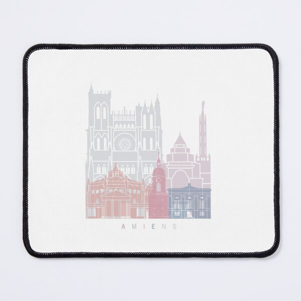 Item preview, AMIENS SKYLINE POSTER PASTEL designed and sold by paulrommer.