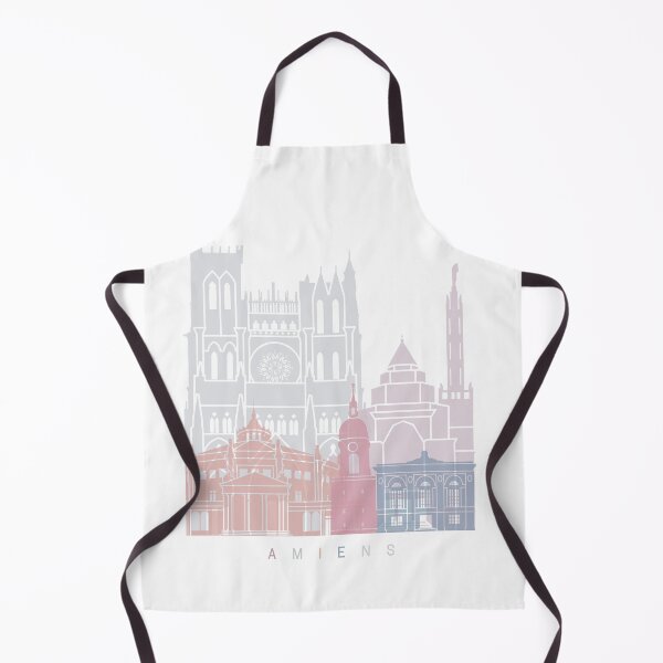 Item preview, AMIENS SKYLINE POSTER PASTEL designed and sold by paulrommer.