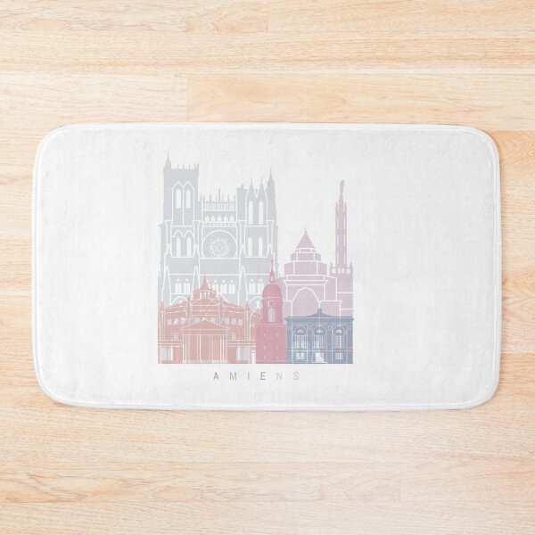 Item preview, AMIENS SKYLINE POSTER PASTEL designed and sold by paulrommer.