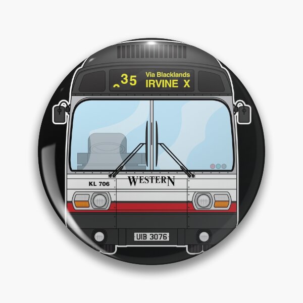 Item preview, Western Scottish Leyland National mk1 Bus, KL706 80s 90s retro Irvine designed and sold by BFXIII.
