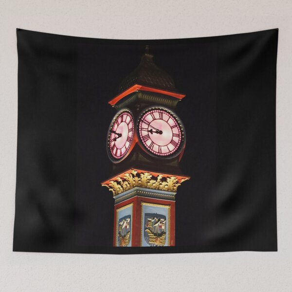Item preview, Weymouth clock at night designed and sold by Ann Biddlecombe.