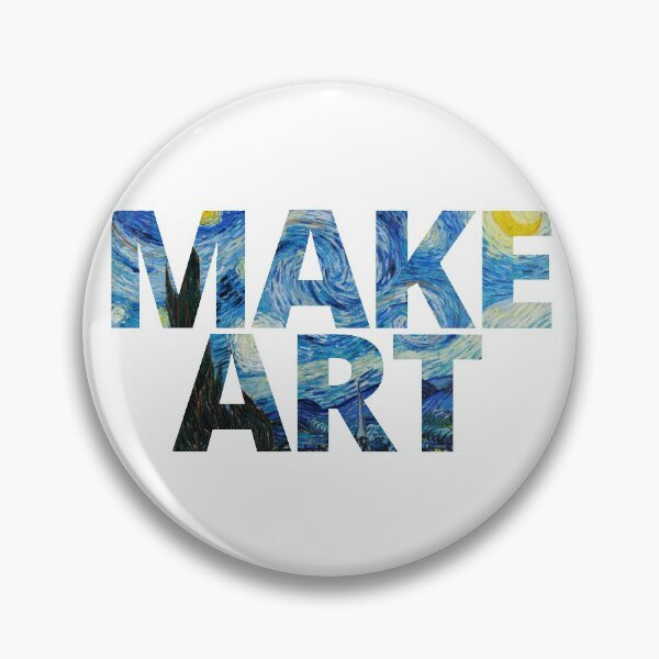 Item preview, Make Art designed and sold by ArtsyKingdoms.