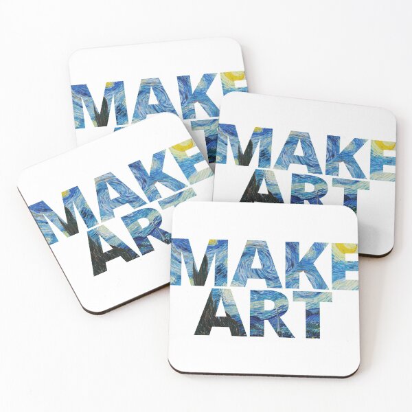 Item preview, Make Art designed and sold by ArtsyKingdoms.