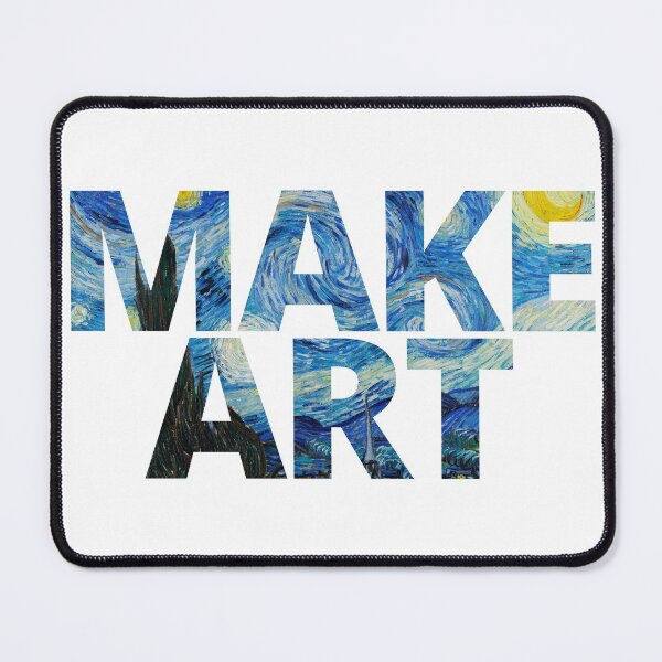 Item preview, Make Art designed and sold by ArtsyKingdoms.