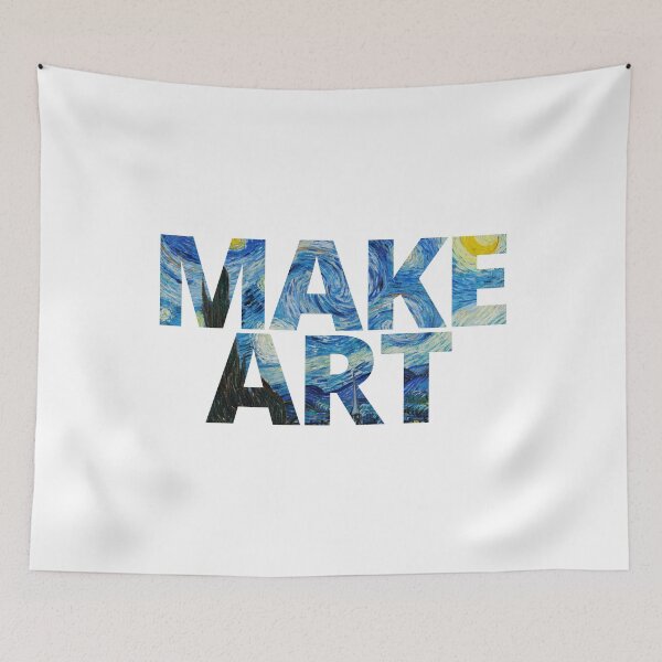 Item preview, Make Art designed and sold by ArtsyKingdoms.