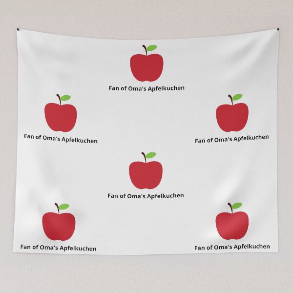 Item preview, fan of oma's apfelkuchen designed and sold by DareRabbit.
