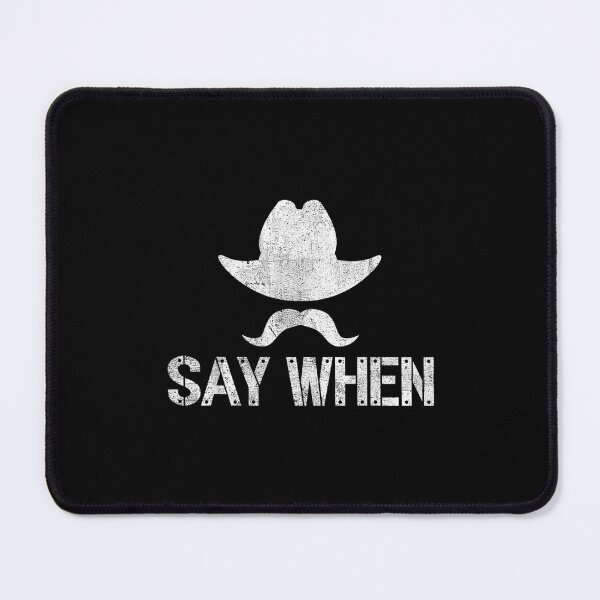 Item preview, Say When I'm Your Huckleberry Funny Western Mustache Vintage designed and sold by ToddJJJ.
