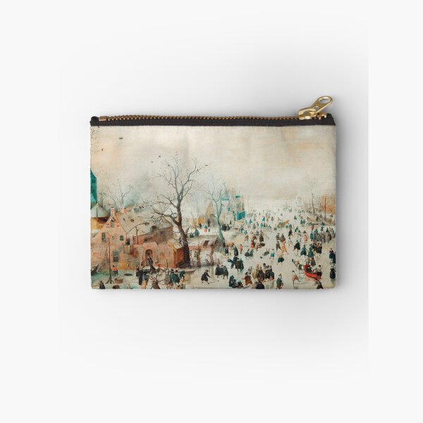 Item preview, Winter Landscape with Ice Skaters (1608) by Hendrick Avercamp designed and sold by Designedbysm.