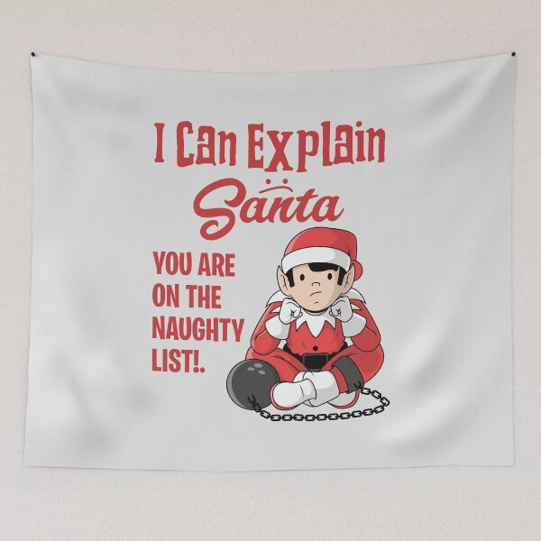 Item preview, I Can Explain Santa - Christmas designed and sold by StarsForgers.