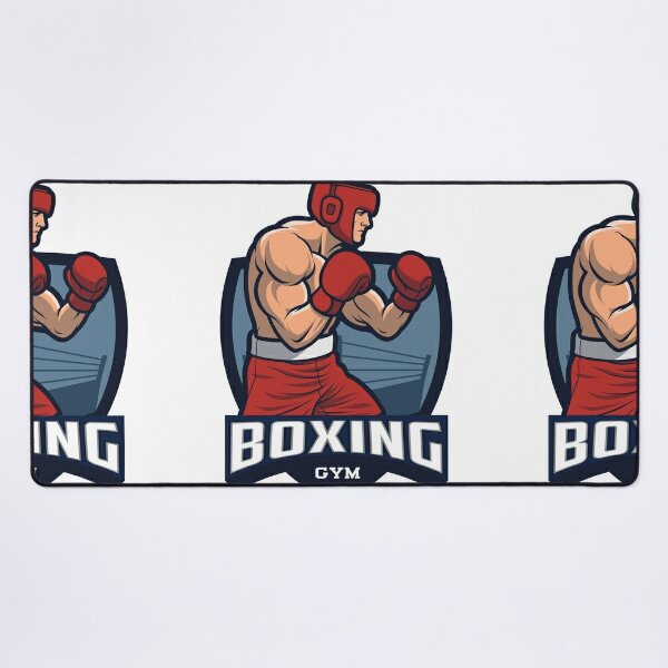 Foto Wall Mural - Asian kickboxing player and him trainer in boxing gym -  Posters - Sticker - Wall Picture