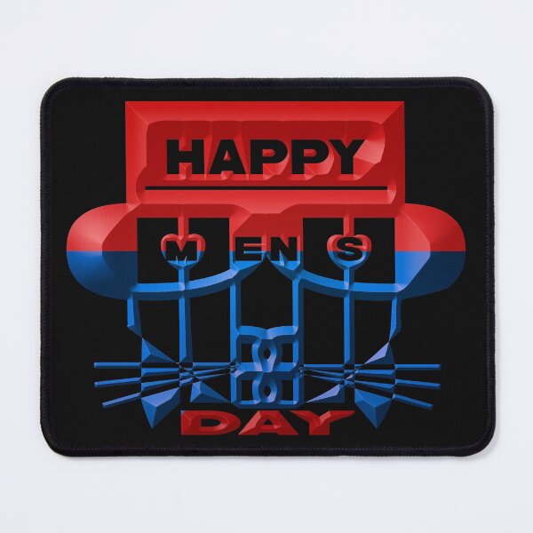 Item preview, HAPPY INTERNATIONAL MEN'S DAY - GREAT GIFT FOR MEN - ABSTRACT DOG ART FIGURINE designed and sold by Ralek.