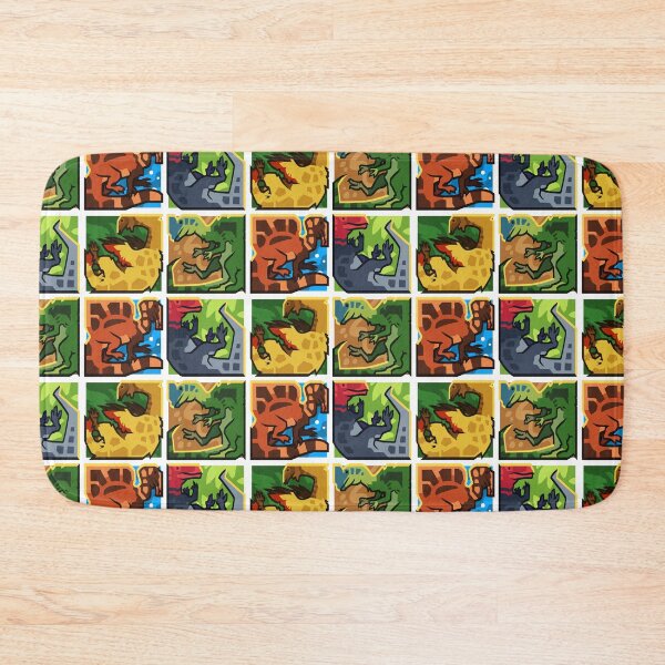 Item preview, Dinosquares: Theropod Collection designed and sold by idrawsdinosaurs.