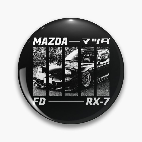 Item preview, MAZDA RX-7 FD Black 'N White 3 (Black version) designed and sold by Cero81.