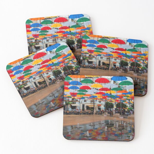 Item preview, Colourful Umbrellas Torrox Costa Del Sol Spain designed and sold by AndyEvansPhotos.