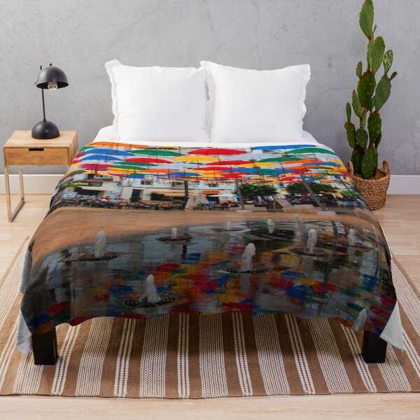 Item preview, Colourful Umbrellas Torrox Costa Del Sol Spain designed and sold by AndyEvansPhotos.