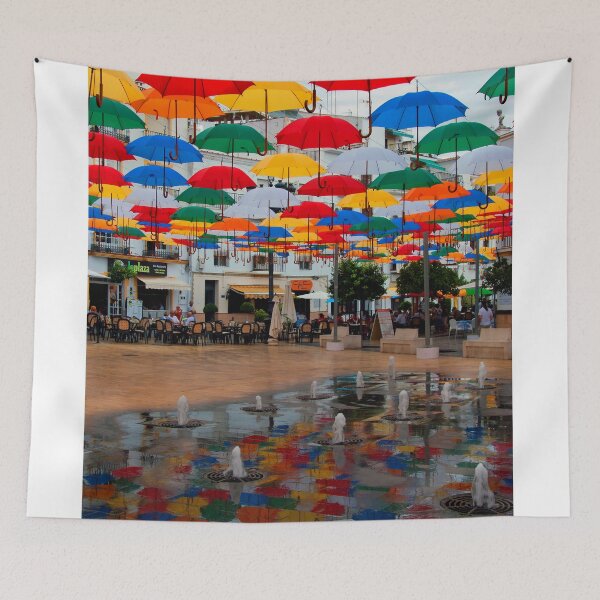 Item preview, Colourful Umbrellas Torrox Costa Del Sol Spain designed and sold by AndyEvansPhotos.