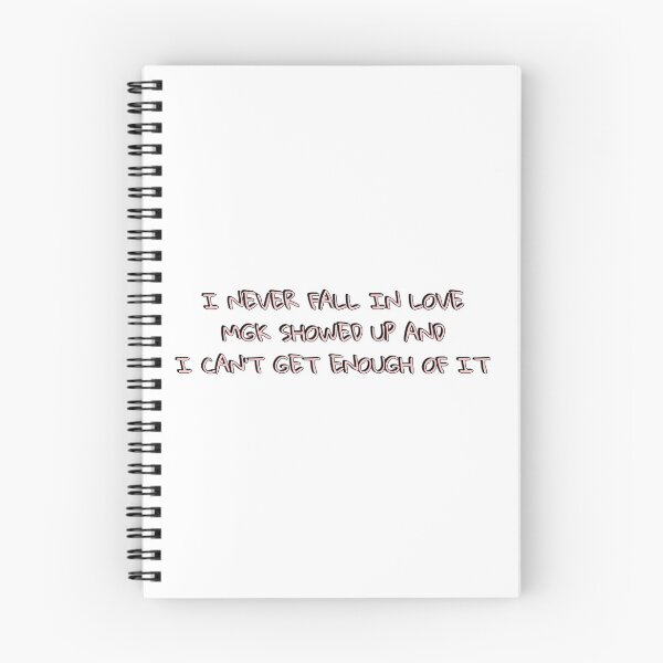 Item preview, iconic lyrics my ex's best friend sticker - Machine Gun Kelly designed and sold by alienspink.