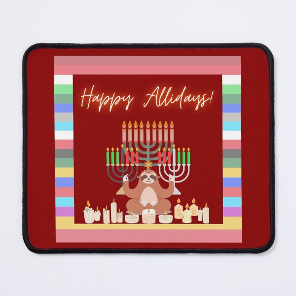 Item preview, Happy Allidays, Holiday Sloth, Inclusive Multicultural Holidays designed and sold by H3designs.