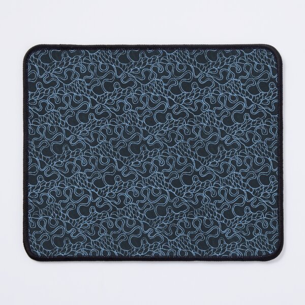 Item preview, Japanese Flowers - Blue designed and sold by FlorCebolla.