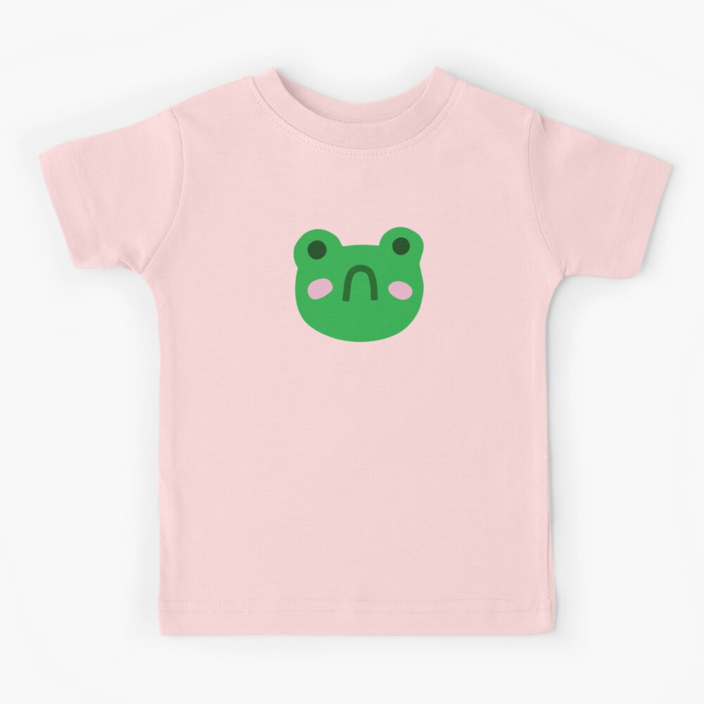 Sad Frog Kidcore with Black Background Kids T-Shirt for Sale by