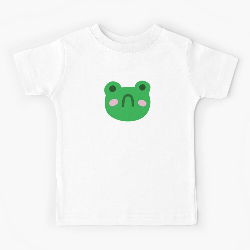 Sad Frog Kidcore with Black Background Essential T-Shirt for Sale