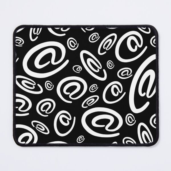 Item preview, Inverted Email Address Pattern Retro Cartoon Style designed and sold by skullislandprod.