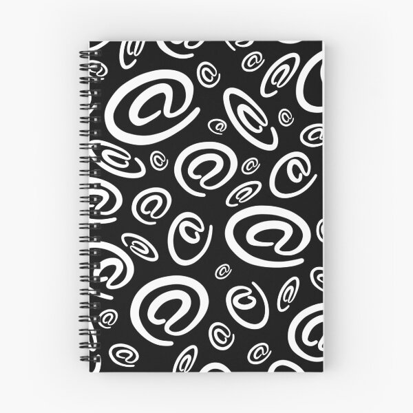 Item preview, Inverted Email Address Pattern Retro Cartoon Style designed and sold by skullislandprod.