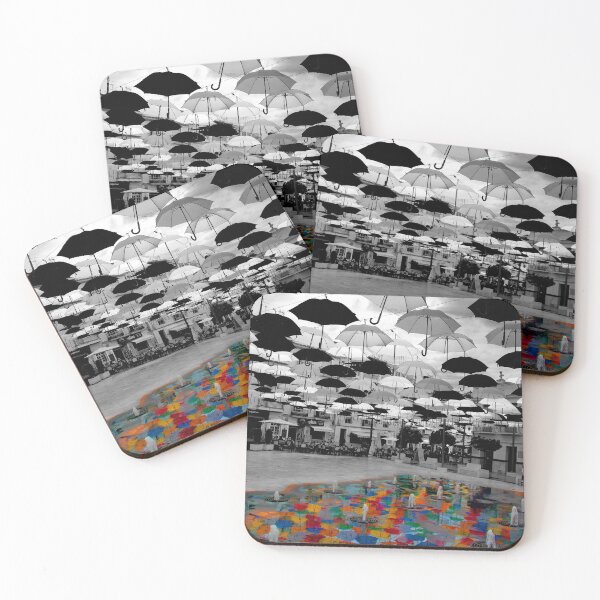 Item preview, Colourful Umbrellas Torrox Costa Del Sol Spain designed and sold by AndyEvansPhotos.