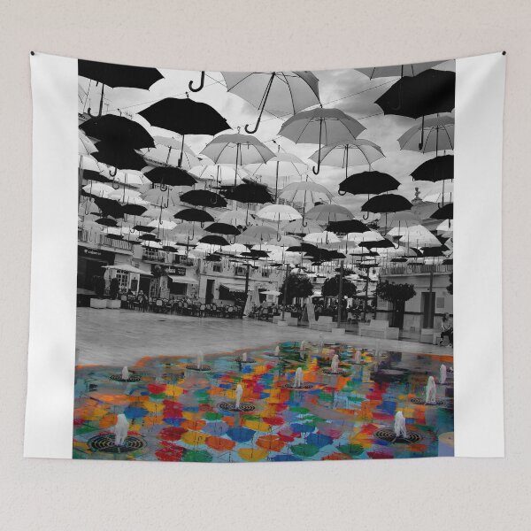 Item preview, Colourful Umbrellas Torrox Costa Del Sol Spain designed and sold by AndyEvansPhotos.