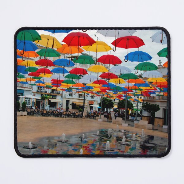 Item preview, Colourful Umbrellas Torrox Costa Del Sol Spain designed and sold by AndyEvansPhotos.