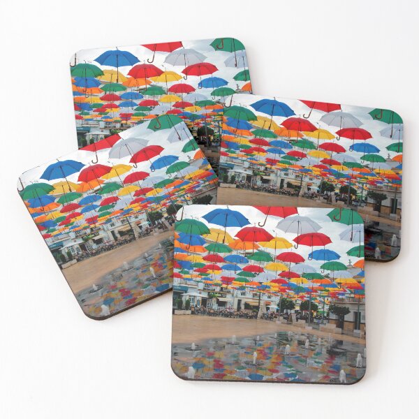 Item preview, Colourful Umbrellas Torrox Costa Del Sol Spain designed and sold by AndyEvansPhotos.