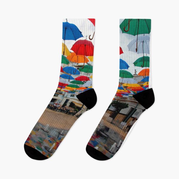 Item preview, Colourful Umbrellas Torrox Costa Del Sol Spain designed and sold by AndyEvansPhotos.