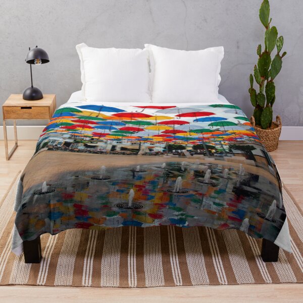 Item preview, Colourful Umbrellas Torrox Costa Del Sol Spain designed and sold by AndyEvansPhotos.