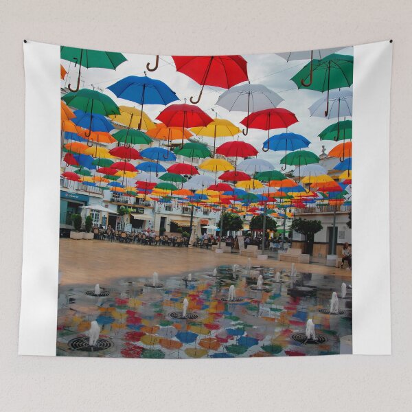 Item preview, Colourful Umbrellas Torrox Costa Del Sol Spain designed and sold by AndyEvansPhotos.
