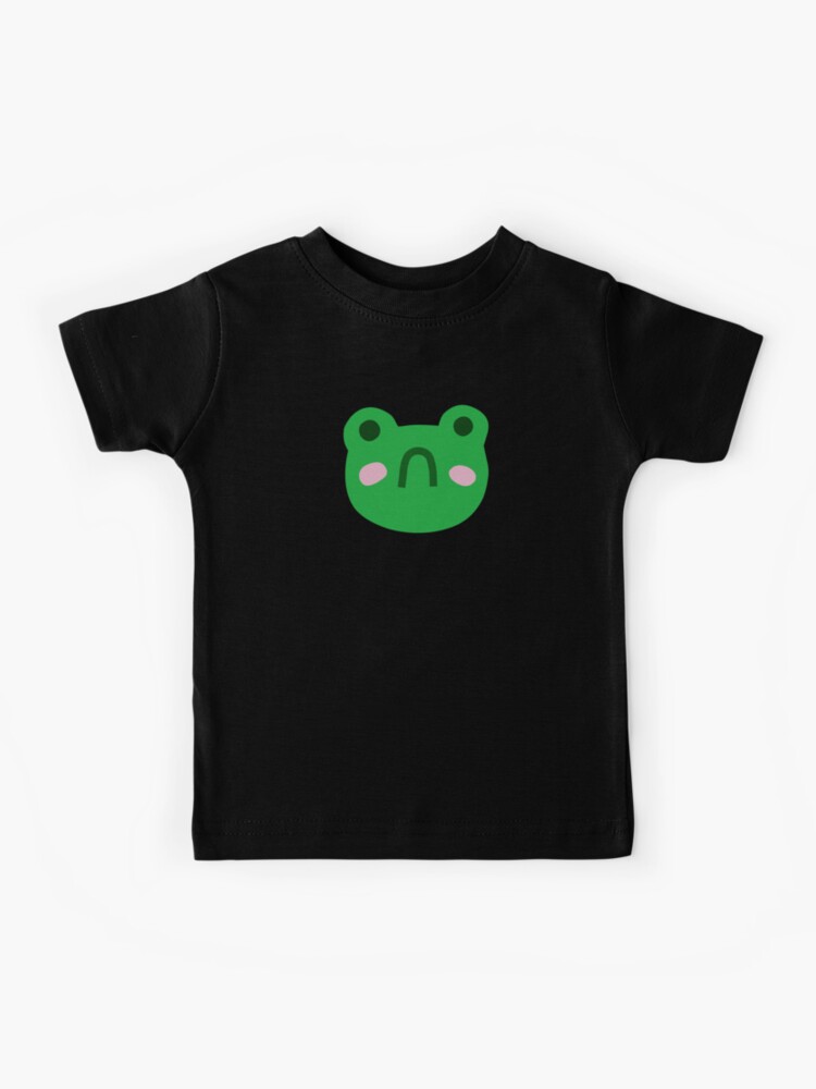 Sad Frog Kidcore with Black Background Kids T-Shirt for Sale by