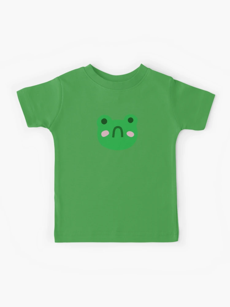 Sad Frog Kidcore with Black Background Kids T-Shirt for Sale by