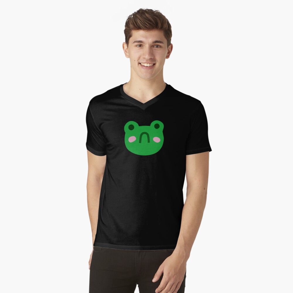 Sad Frog Kidcore with Black Background Kids T-Shirt for Sale by