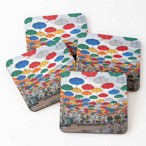 Item preview, Colourful Umbrellas Torrox Costa Del Sol Spain designed and sold by AndyEvansPhotos.