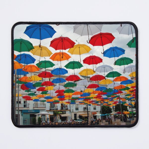 Item preview, Colourful Umbrellas Torrox Costa Del Sol Spain designed and sold by AndyEvansPhotos.